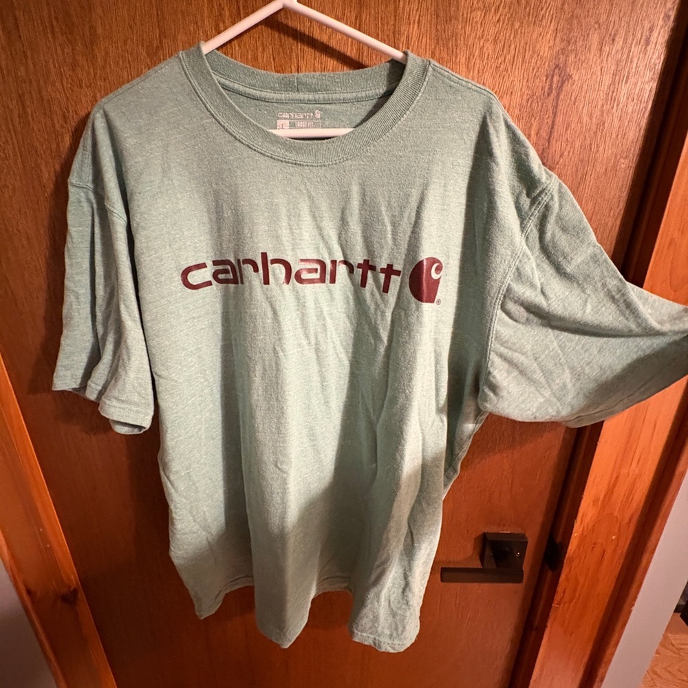 Carhartt Mint Green Logo Tee